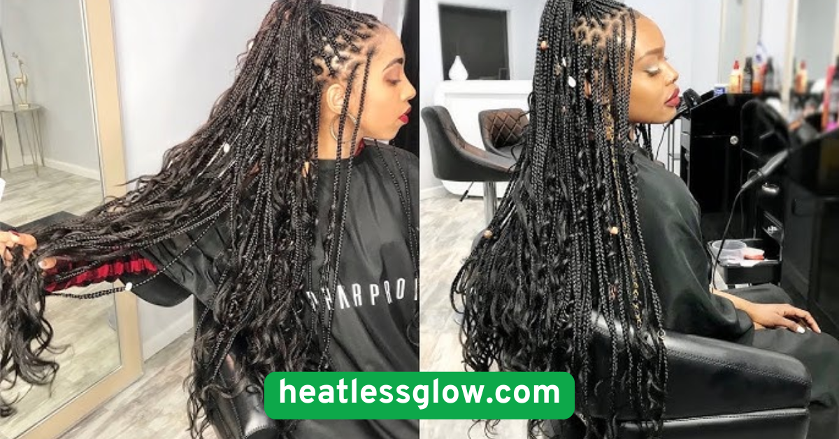 Boho Braids with Accessories