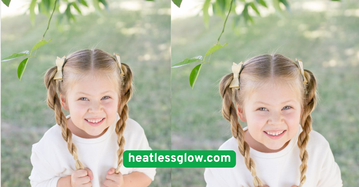 Heatless Top Knot