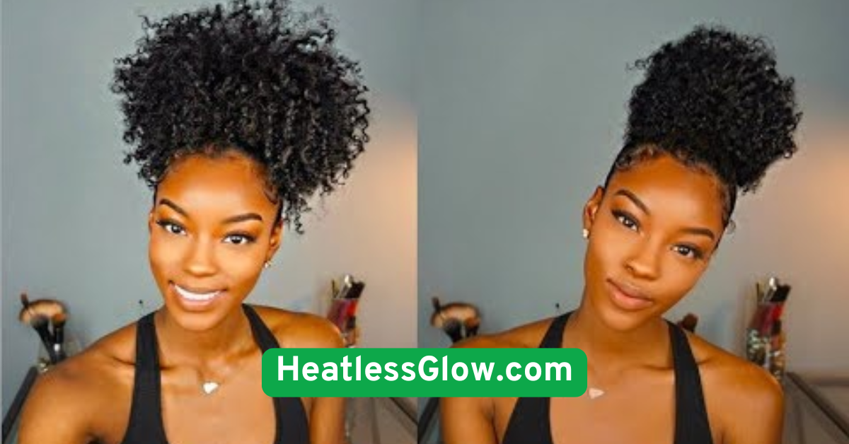 The Pineapple Updo (Curly Hair Friendly)