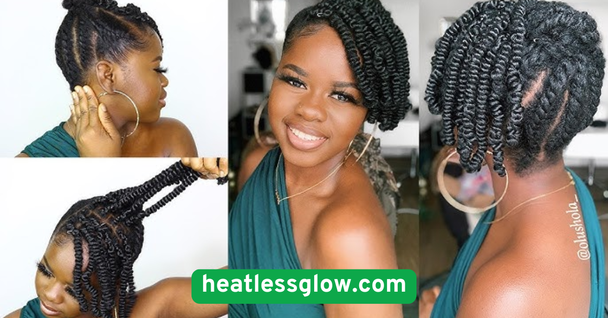  Two-Strand Twist Updo