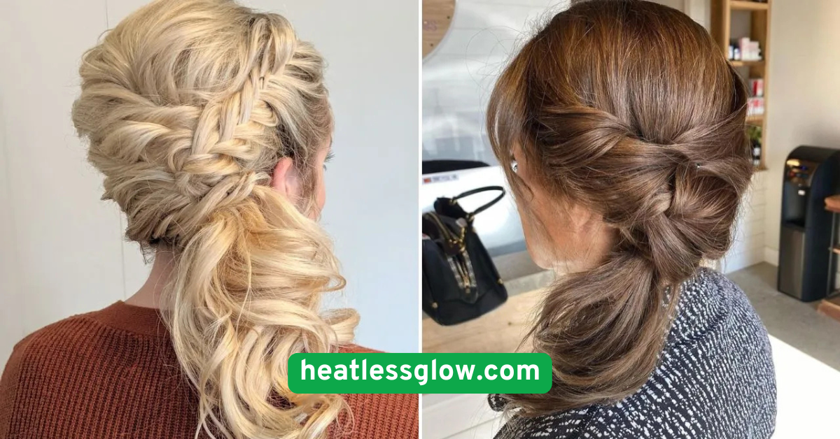 Side Ponytail with a Twist