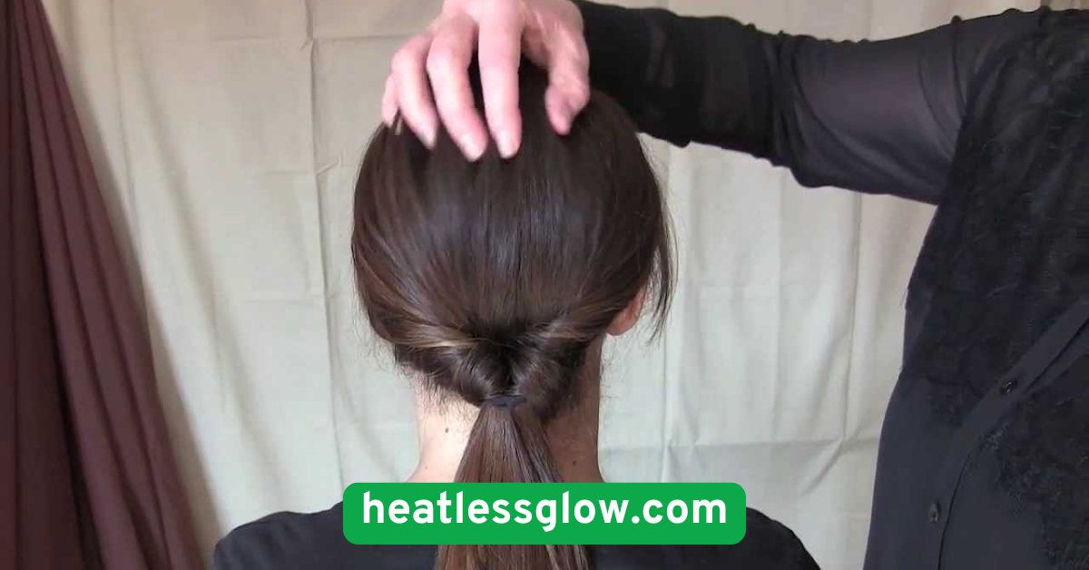 Low Ponytail with a Twist