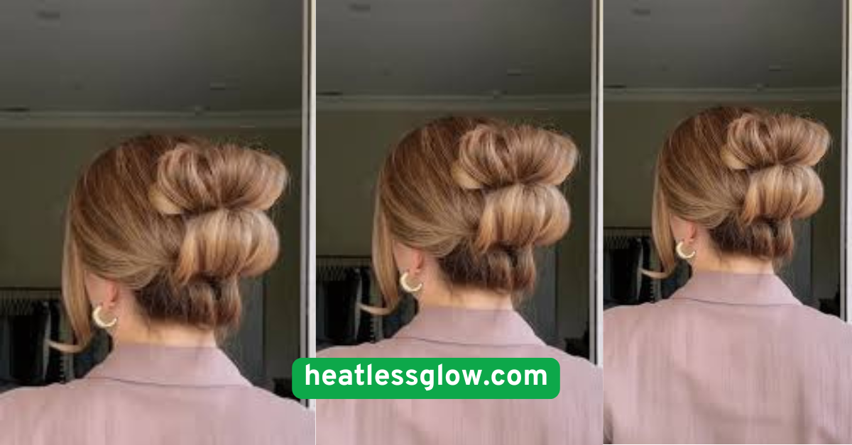 Messy Bun with a Twist