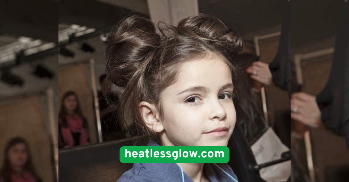 Messy Bun with a Twist