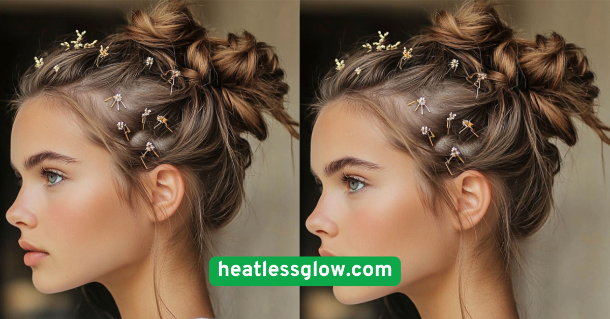 Twisted Bun for Effortless Volume