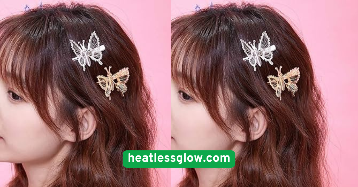 Butterfly Clips Half-Up