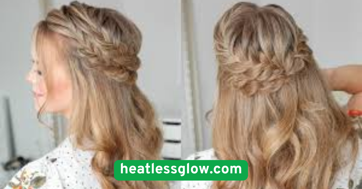 Half-Up Braided Ponytail
