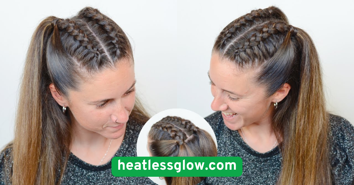  Half-Up Braided Style