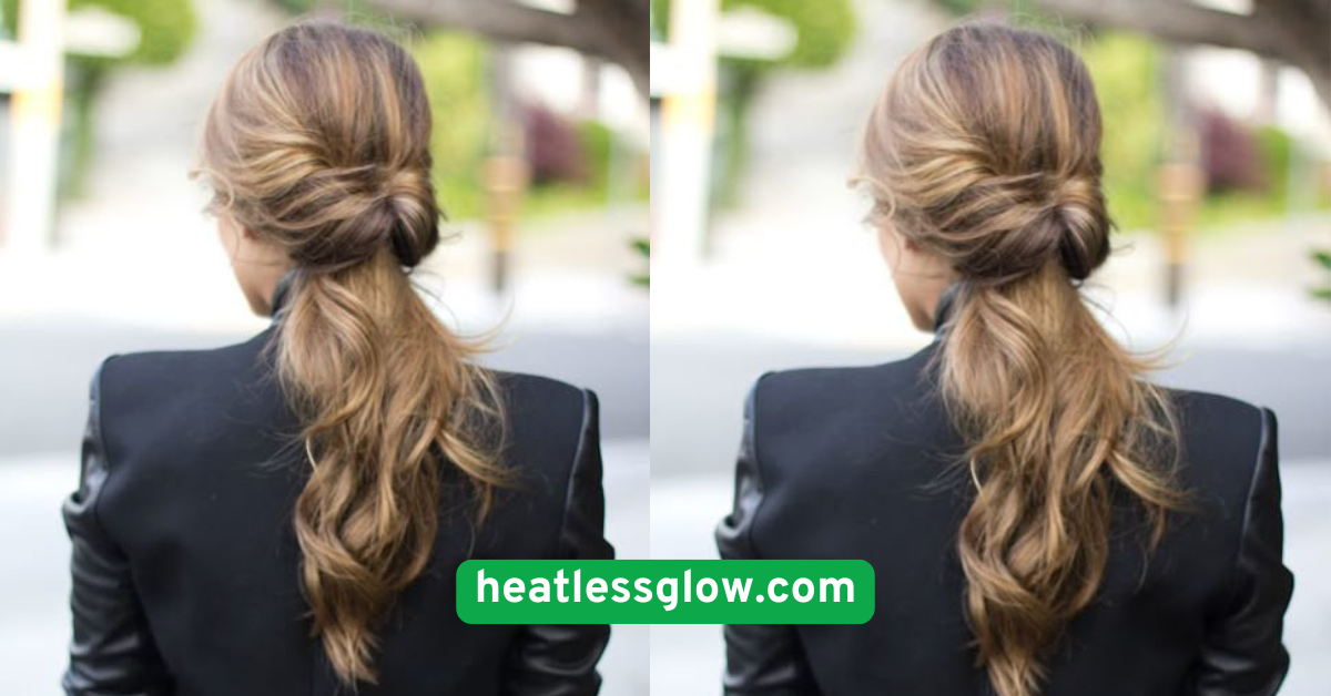 Low Twisted Ponytail