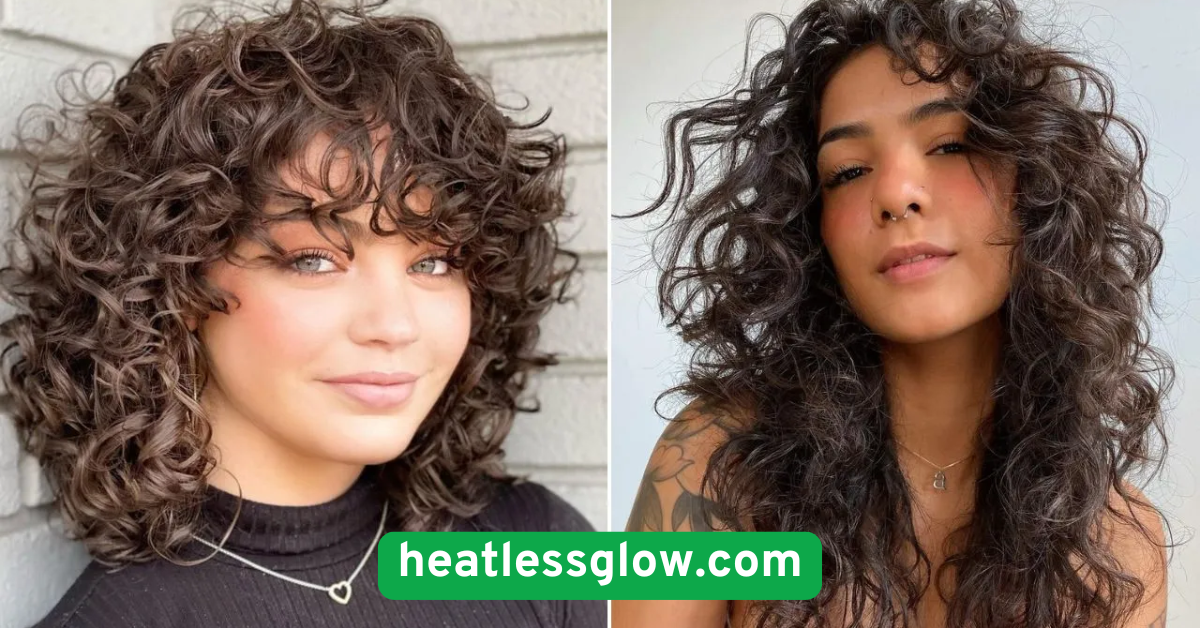 Rolled Bangs with Loose Hair