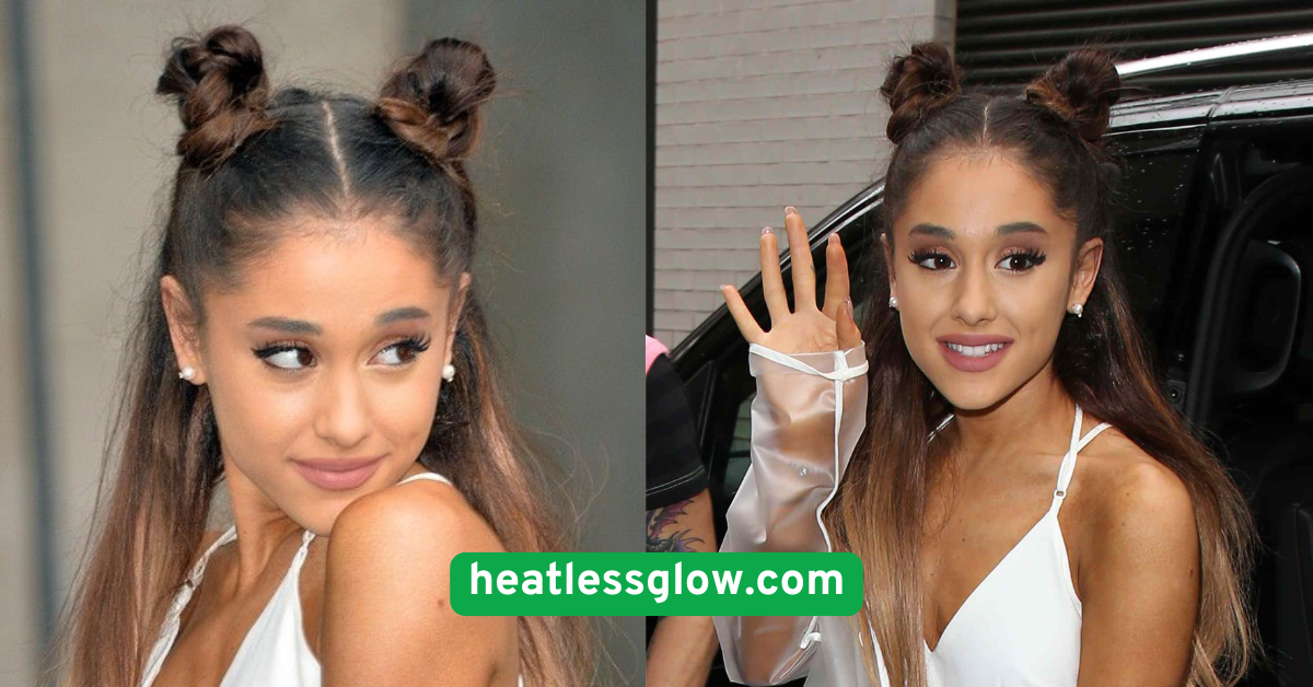 Half-Up Space Buns