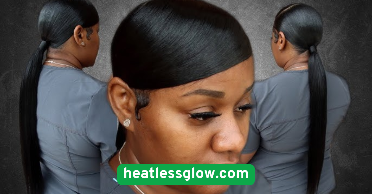 Sleek Low Ponytail