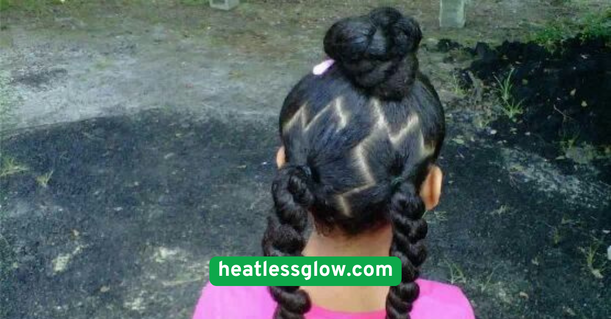 Zigzag Part Ponytail