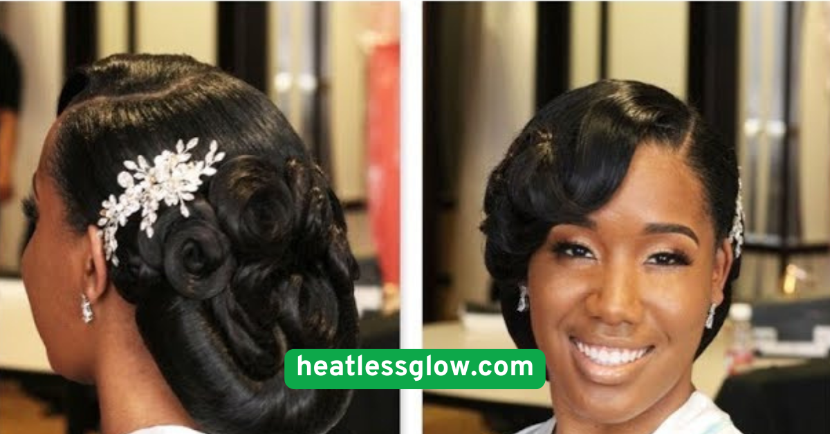  Side-Swept Low Bun