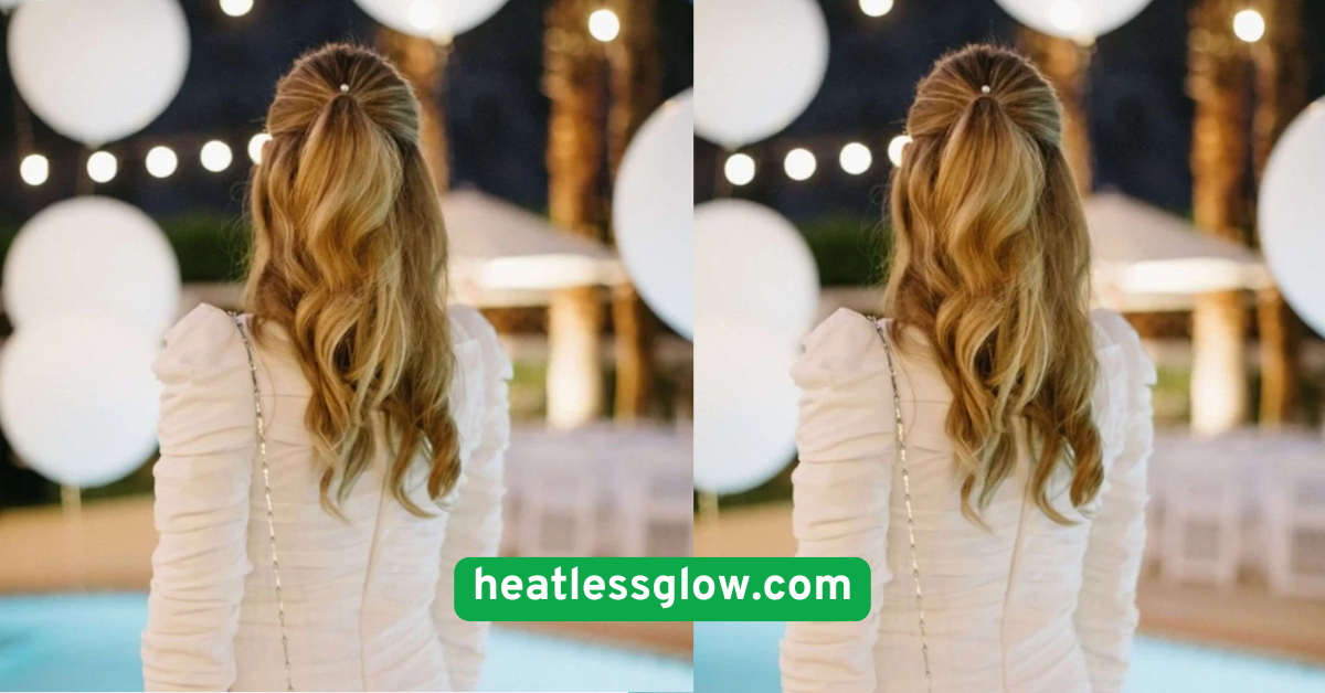 Heatless Beach Waves with Twist Buns