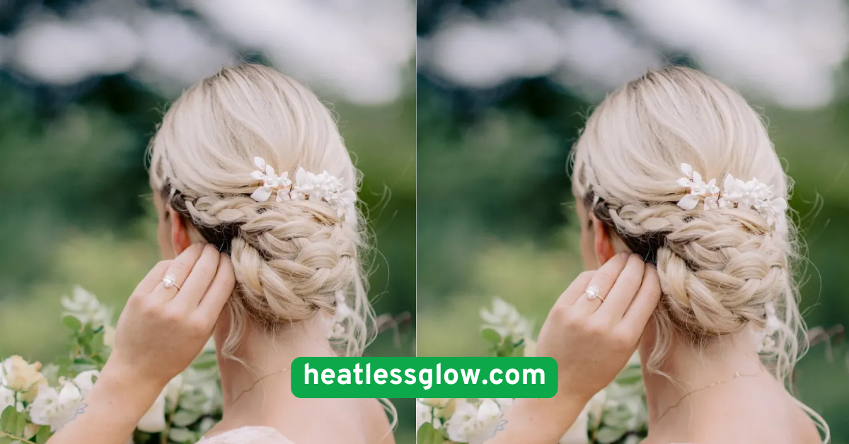 Loose Low Twisted Bun