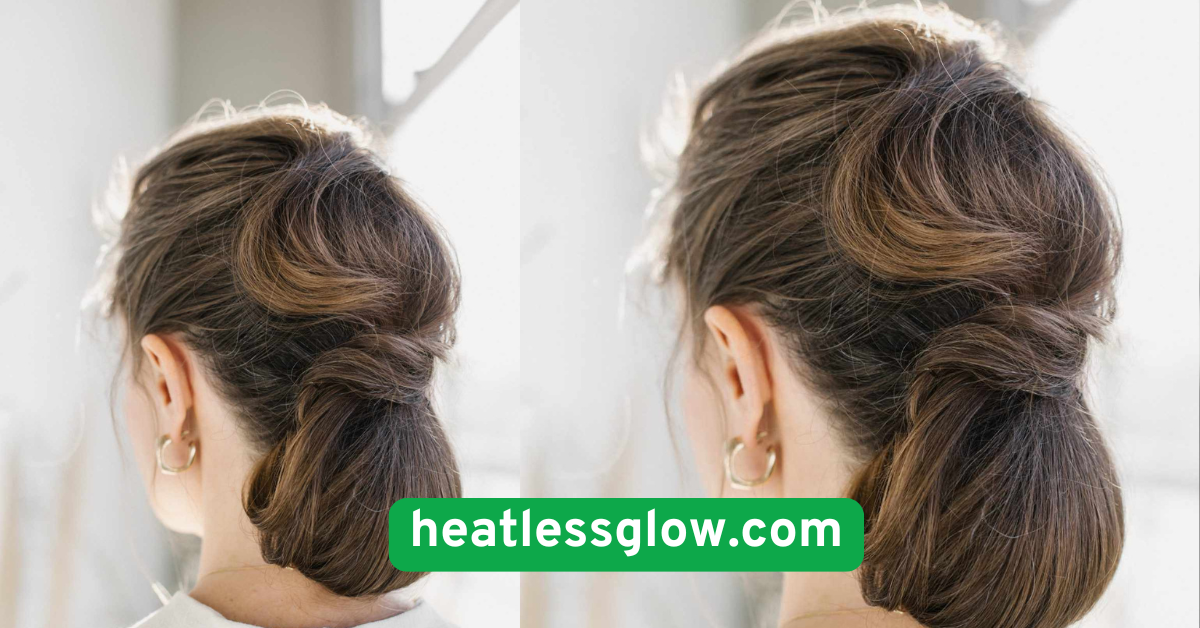  Low Bun with a Twist