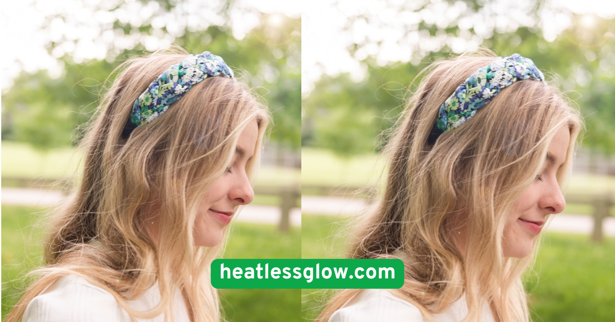 Messy Bun with Headband
