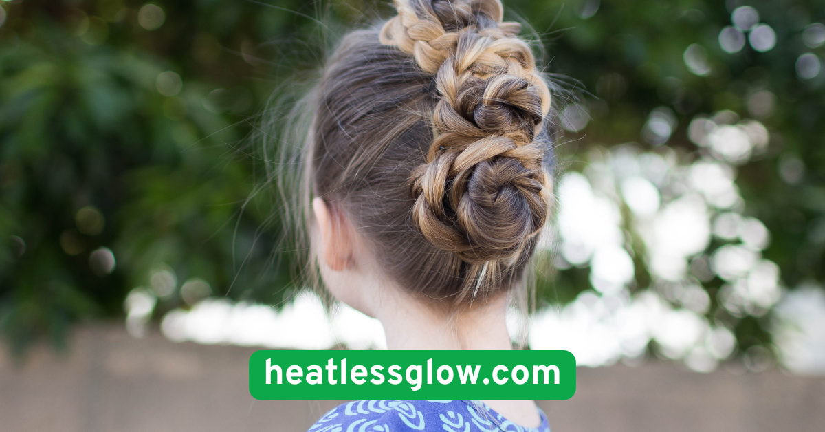 Messy Bun with Twists