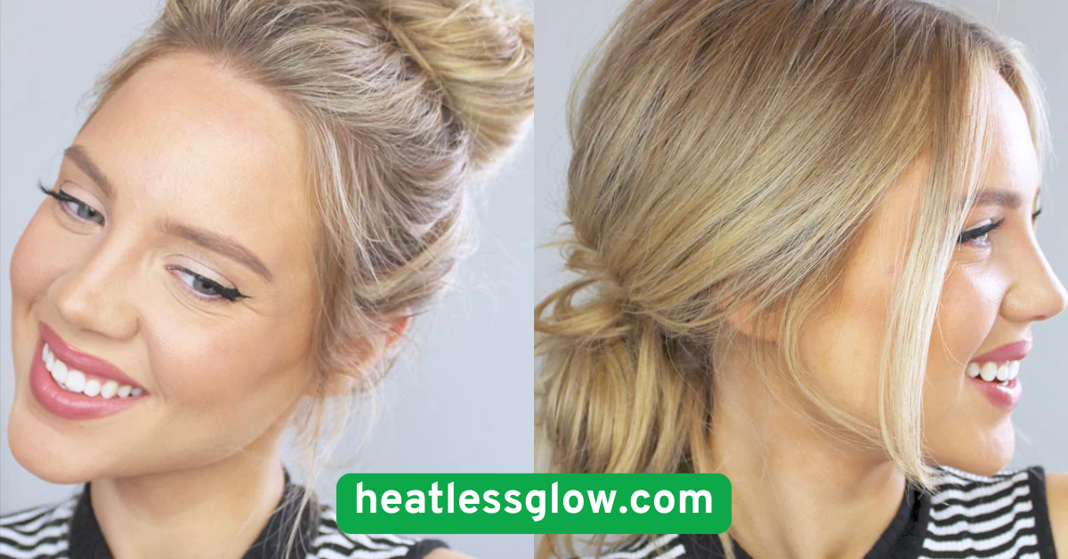 Messy Bun with Volume
