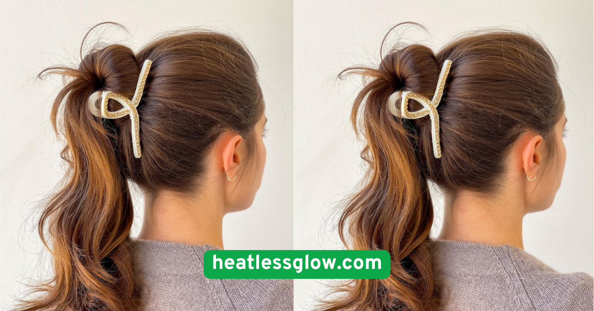 No-Heat Curls with Braids