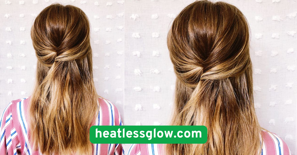 Twisted Half-Up Hairstyle