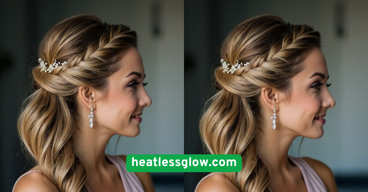 Twisted Half-Updo