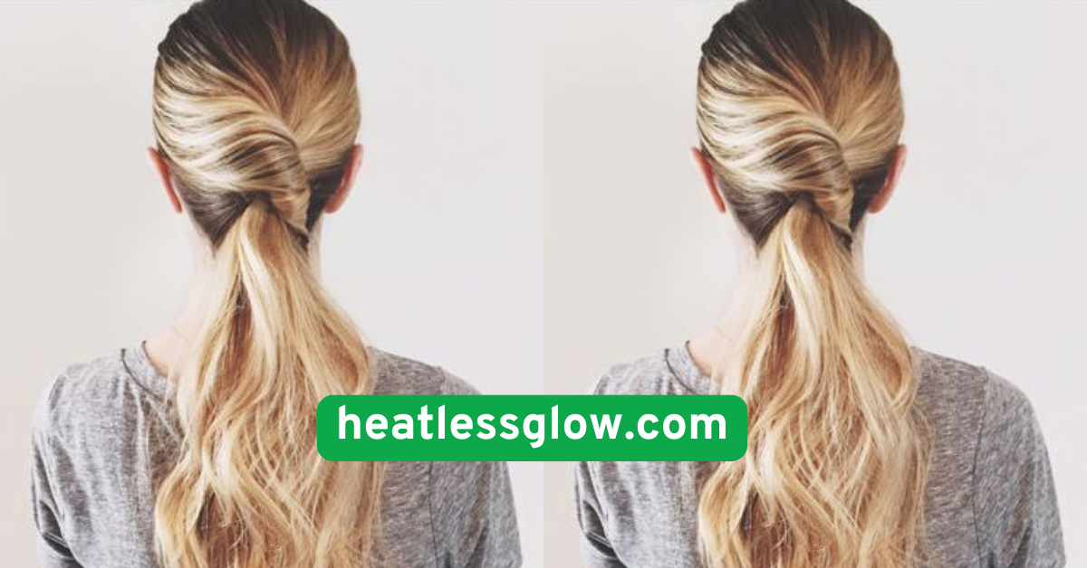  Twisted Low Ponytail