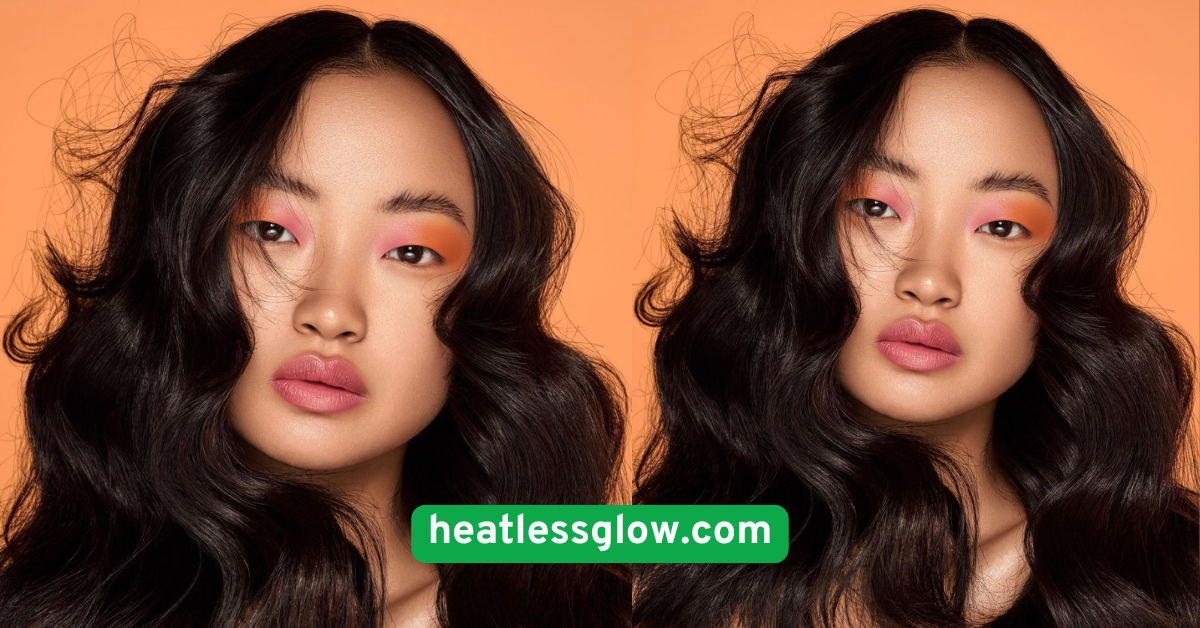 Heatless Curls Using Braids