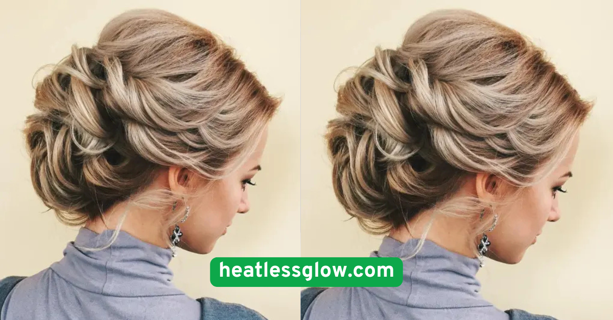 Loose Twisted Updo