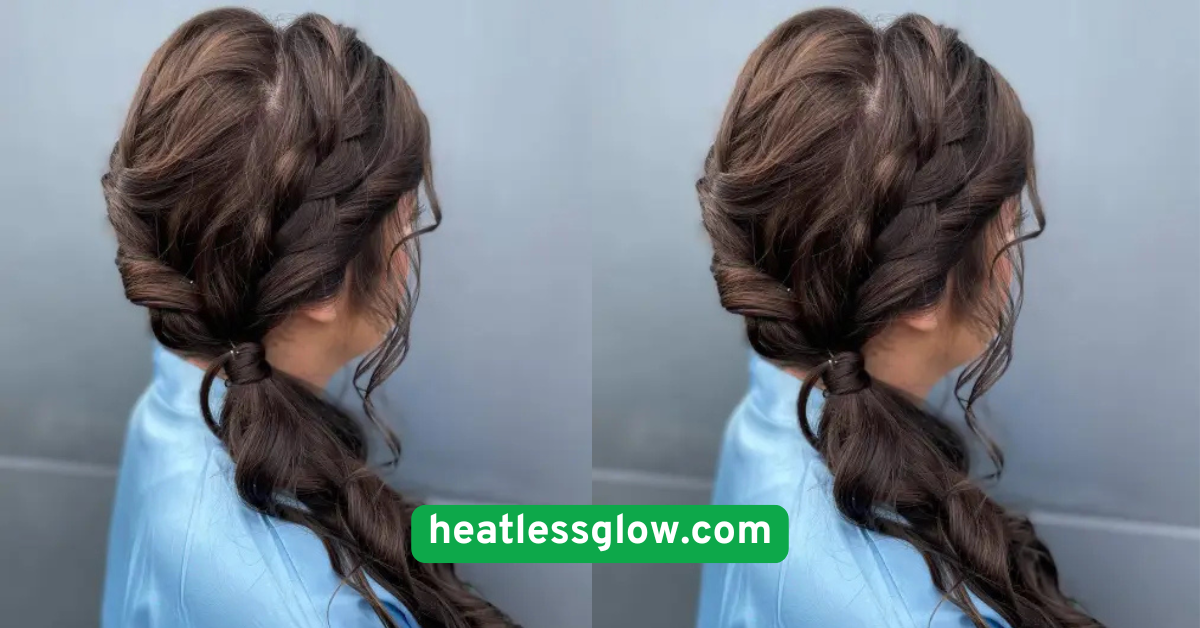 Low Twisted Ponytail