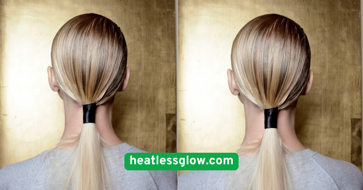Low Twisted Ponytail