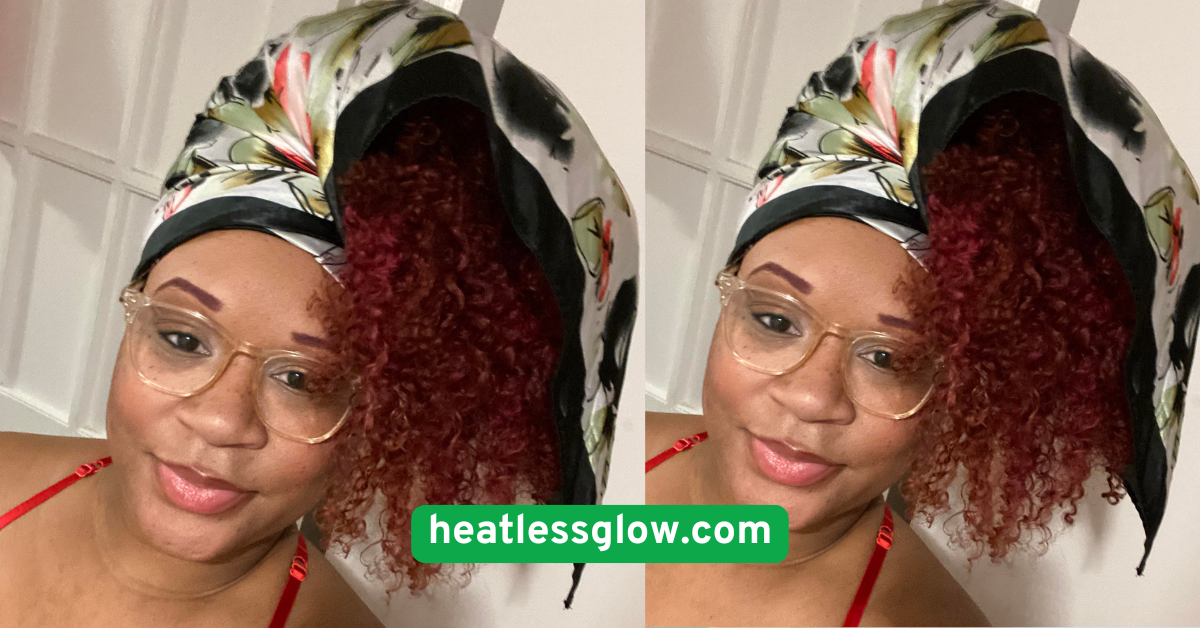Silk Scarf Pineapple for Curls