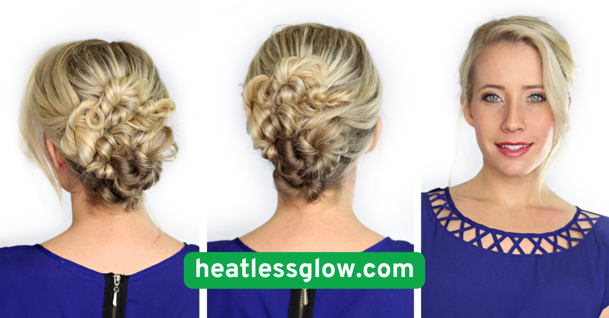 Soft Twisted Updo