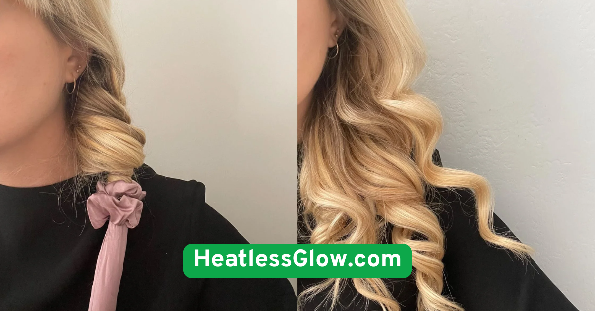 he Heatless Headband Curls