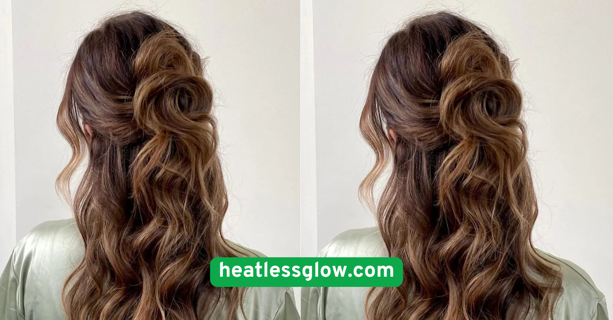 Twisted Half-Up Style