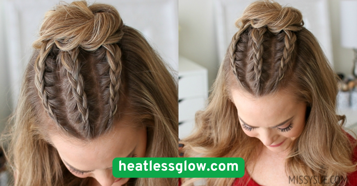 Half-Up Top Knot
