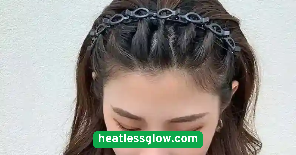 Headband Twist Simple Flair Without Heat