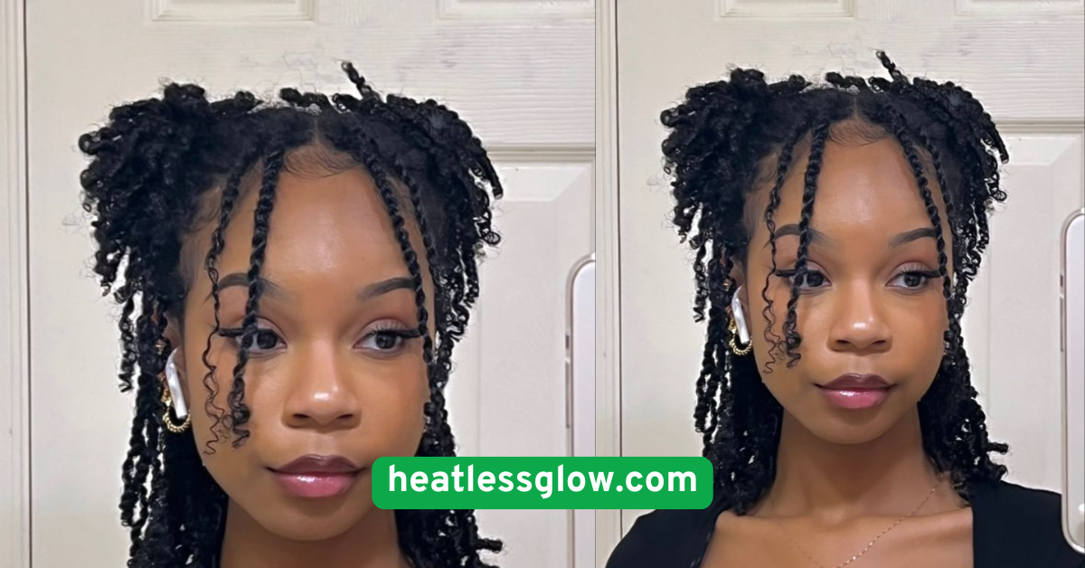 High Ponytail with Twists