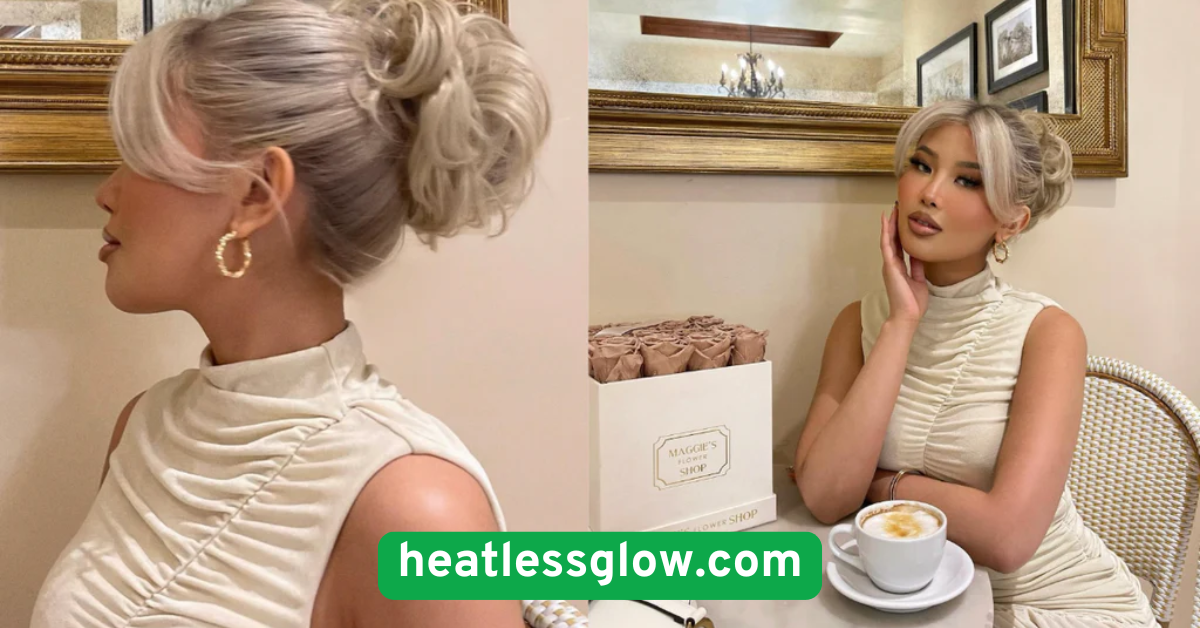 Messy Bun with Volume