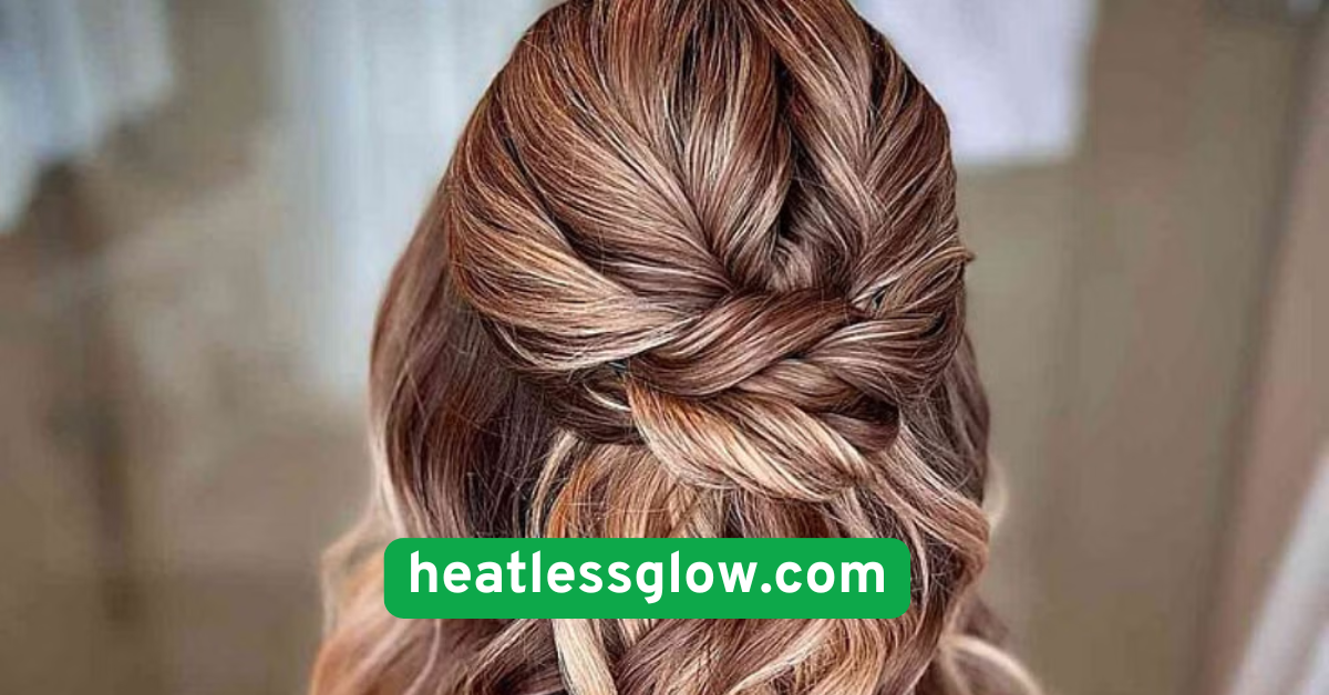 Messy Half-Up Twist