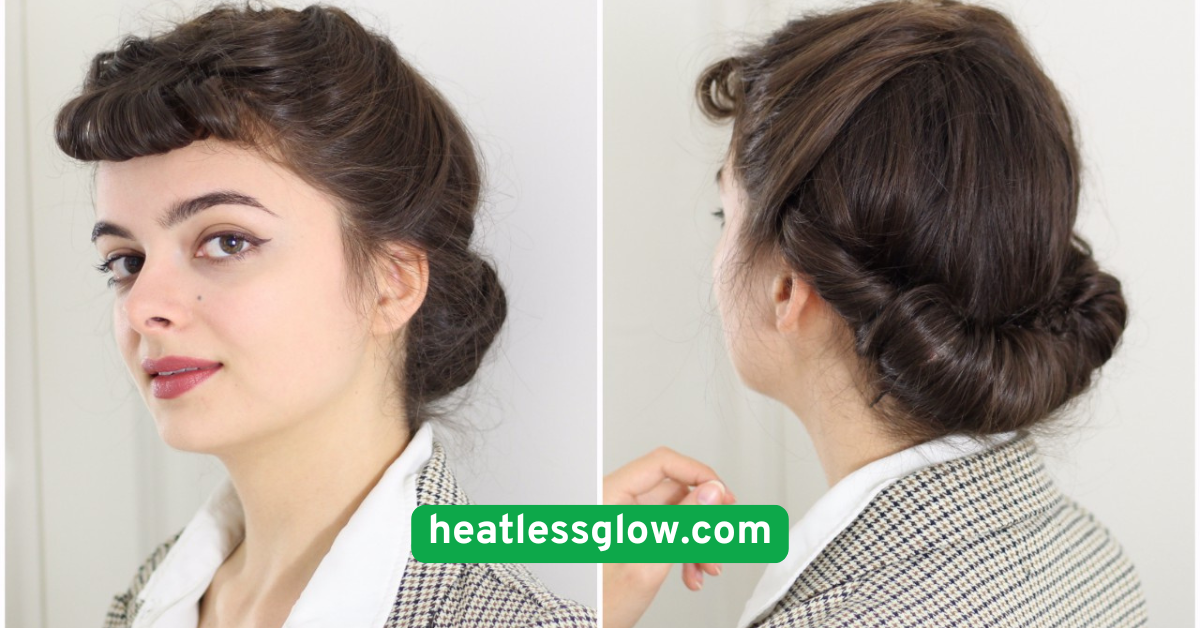 Twisted Low Ponytail