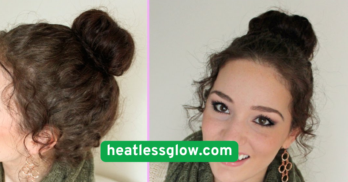 Sock Bun Curls