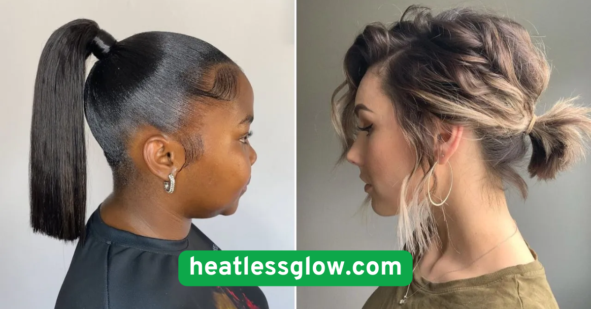 Twisted Low Ponytail