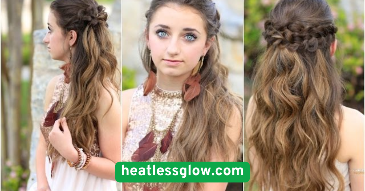  Half-Up Braided Style