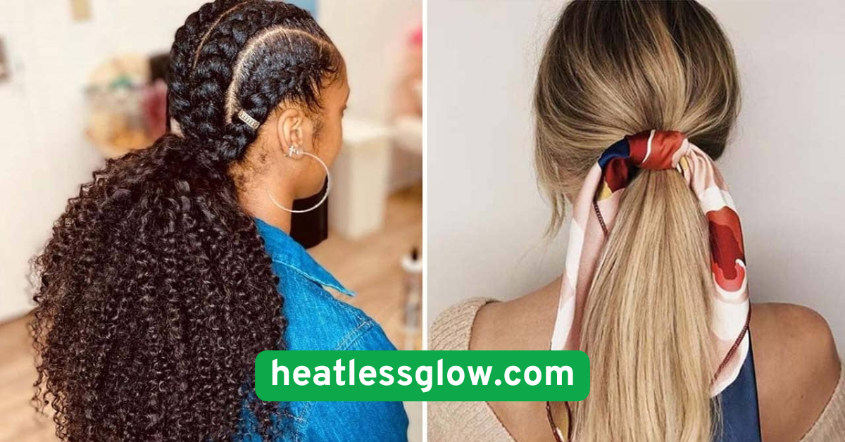 Low Ponytail with a Twist