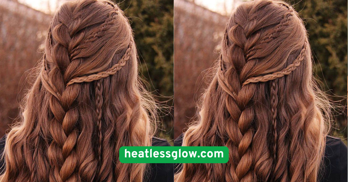 Half-Up Braided Style