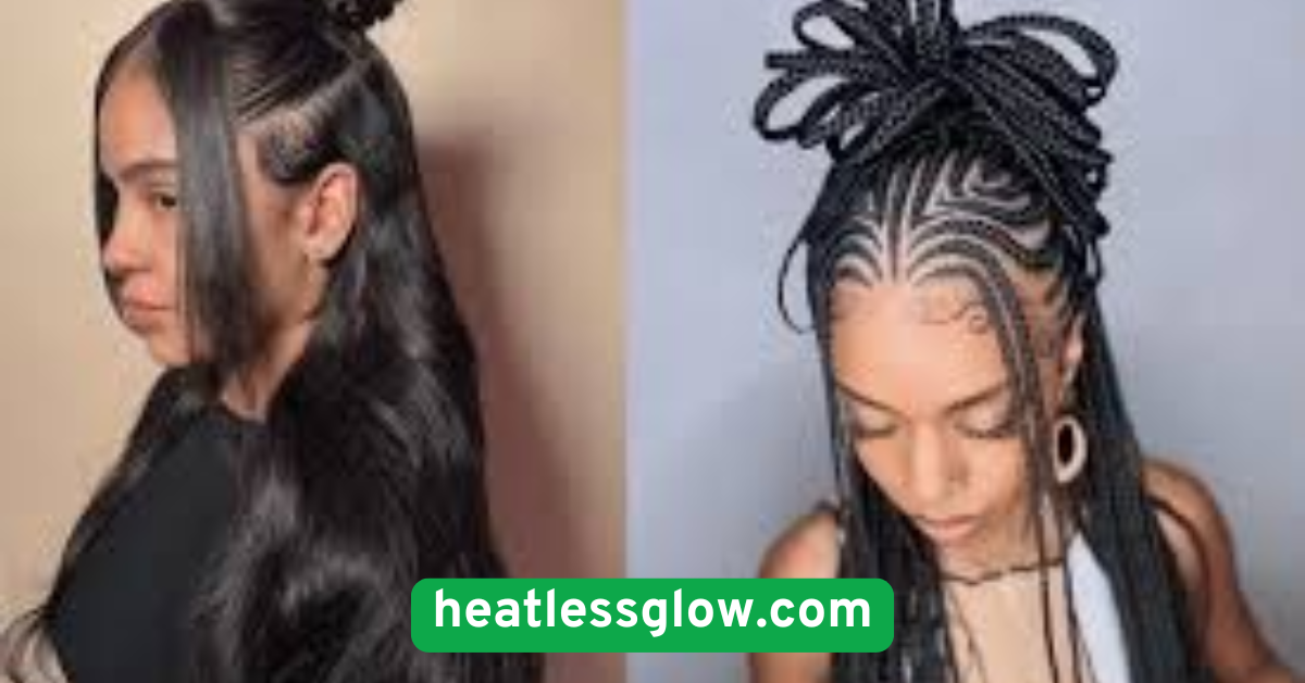 Half-Up Braided Style