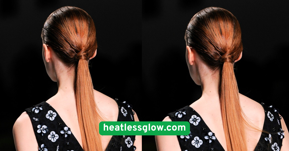 Sleek Low Ponytail
