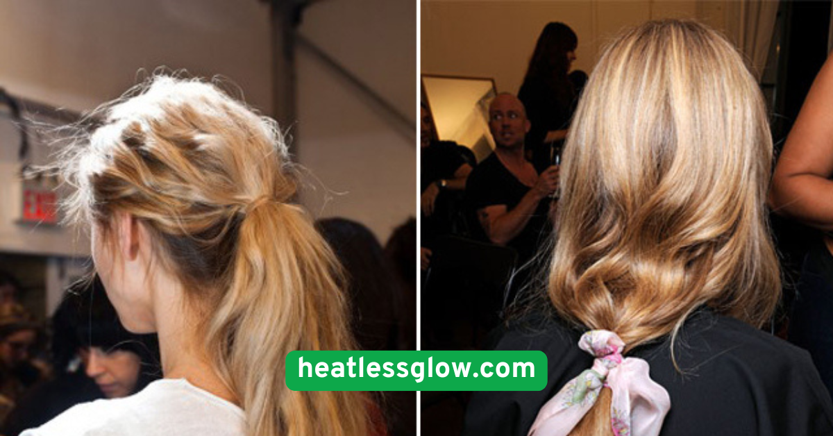 The Loose Low Ponytail with Volume
